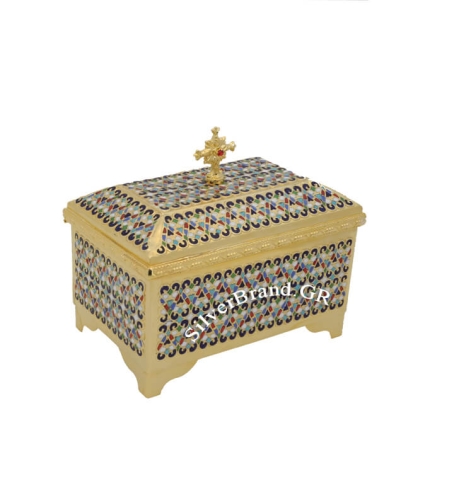 Λειψανοθήκη Επίχρυση - Gold-Plated Reliquary - Реликварий с позолотой SP 251711
